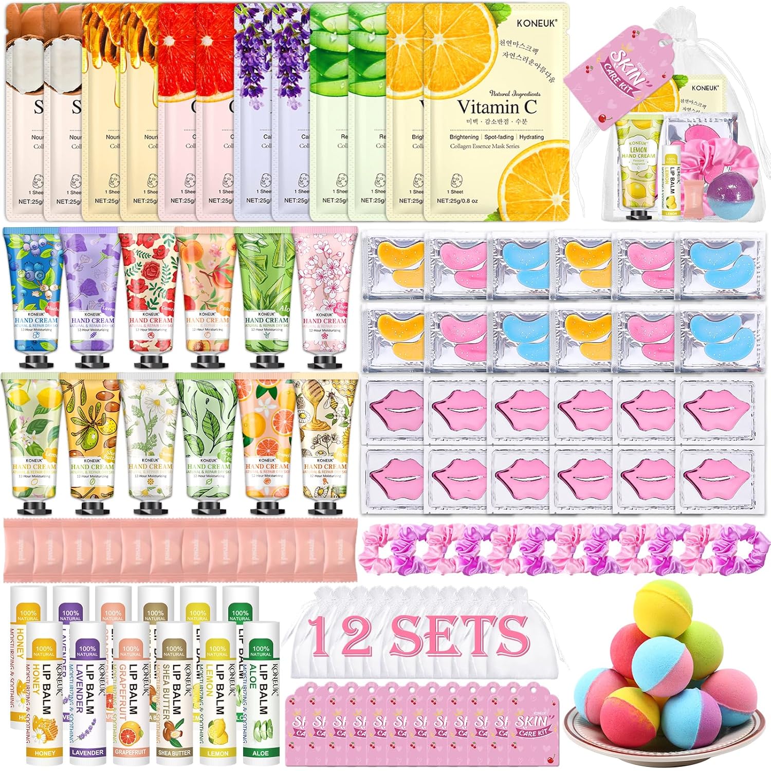 Spa & Wellness Retreat - Spa Party Supplies Kit with 120