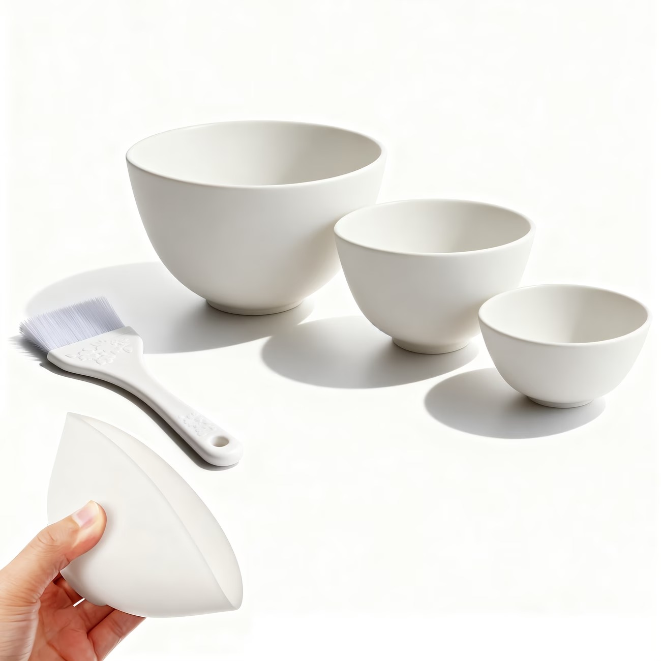 White Diy Face Mask Mixing Bow – Face Mask Silicone recenzja i cena