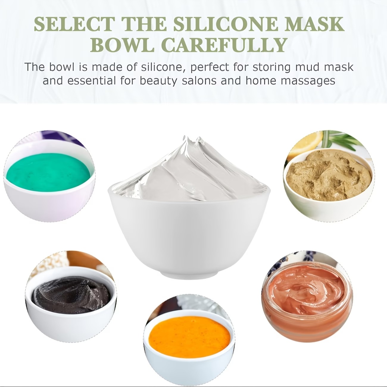 White Diy Face Mask Mixing Bow – Face Mask Silicone recenzja i cena