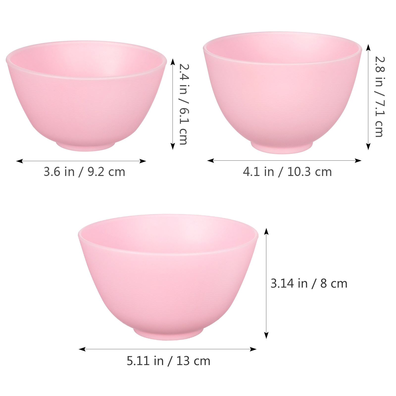 3Pcs Facial Mask Bowls Silicon – Face Mask Silicone recenzja i cena