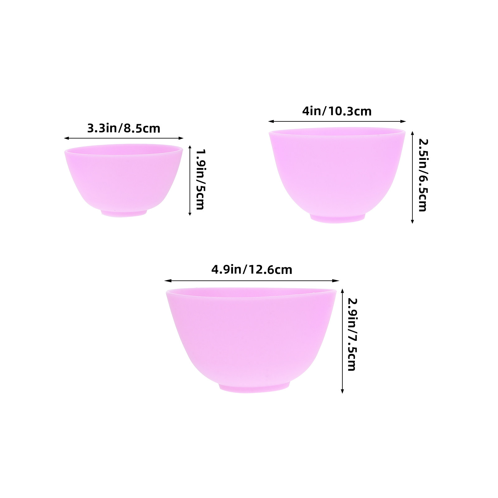6Pcs Face Mask Bowl Silicone D – Face Mask Silicone recenzja i cena