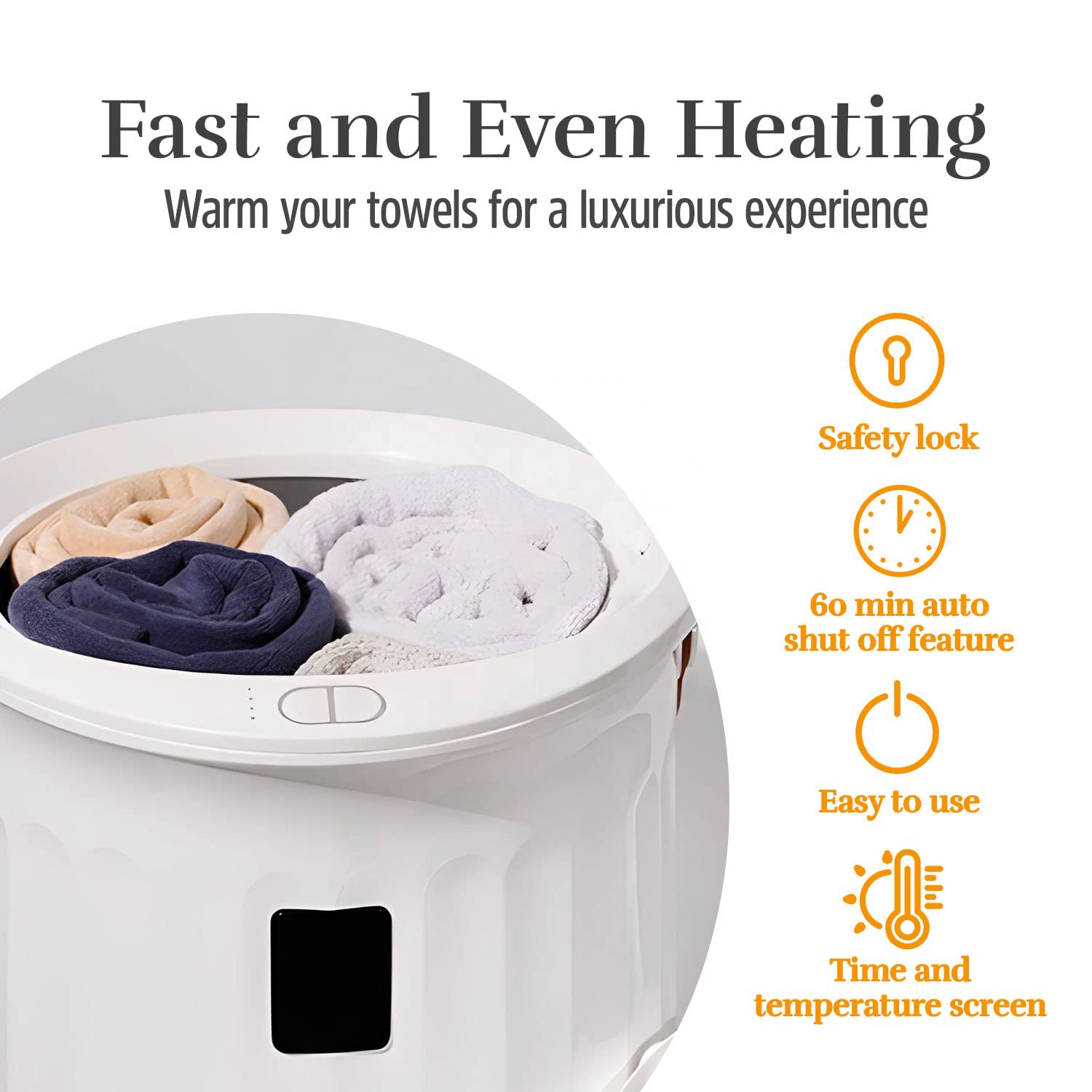 20L Towel Warmer Bucket with T – Spa & Wellness Retreat recenzja i cena