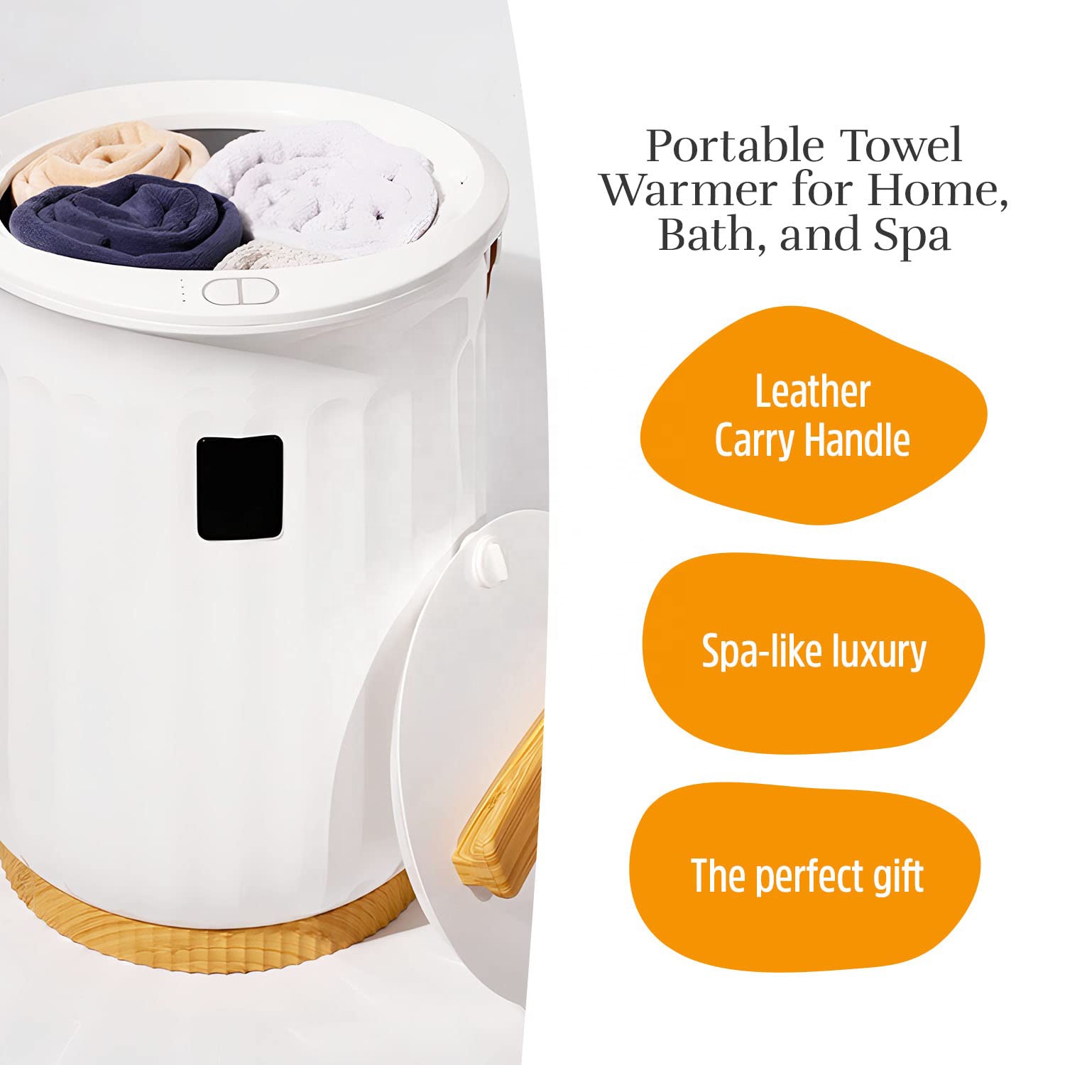20L Towel Warmer Bucket with T – Spa & Wellness Retreat recenzja i cena
