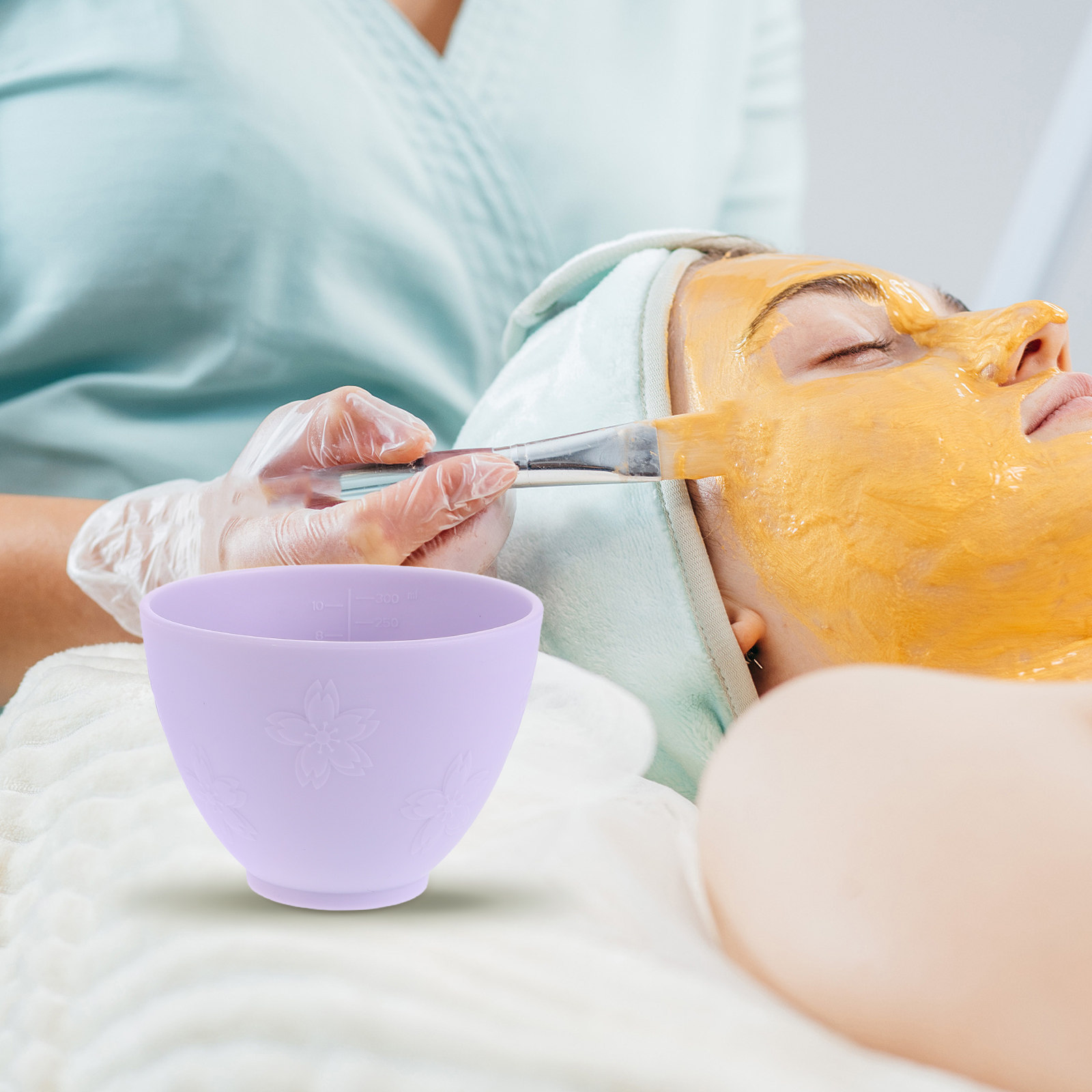2Pcs Silicone Facial Mask Bowl – Face Mask Silicone recenzja i cena
