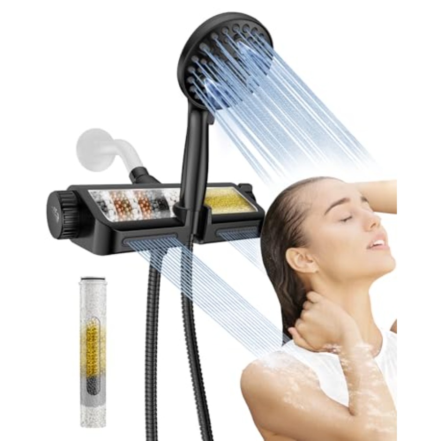 Filtered Shower Head with Hand – Spa & Wellness Retreat recenzja i cena