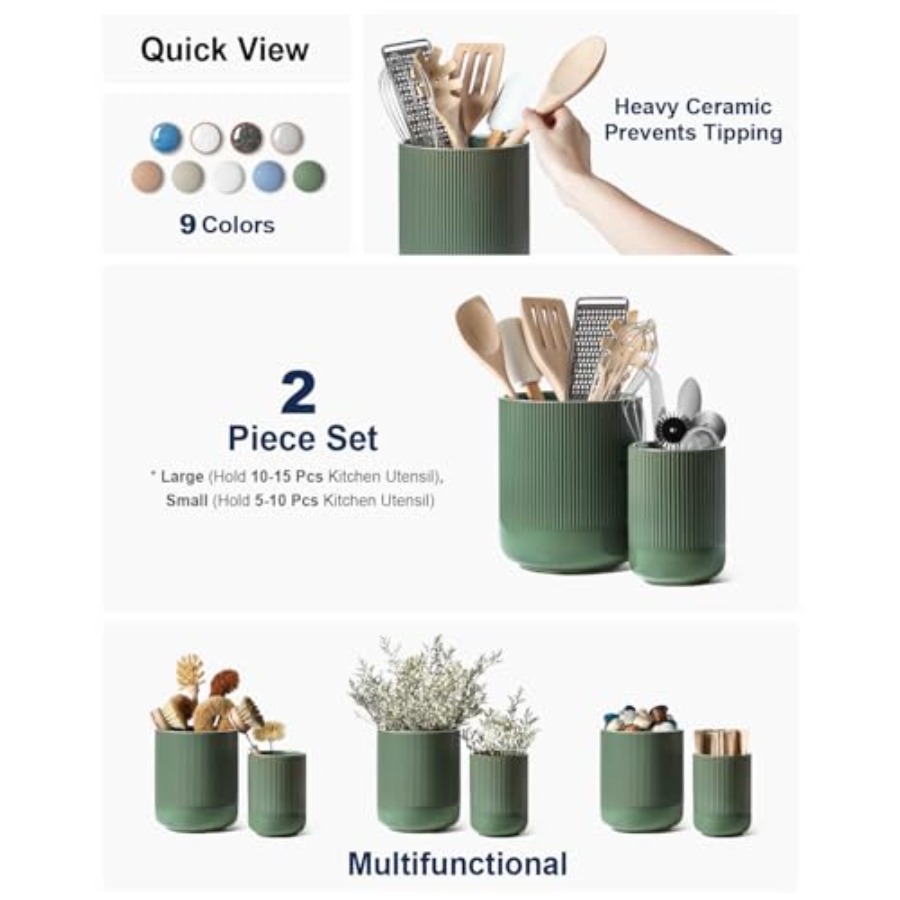 Utensil Holder for Kitchen Cou – Spa & Wellness Retreat recenzja i cena